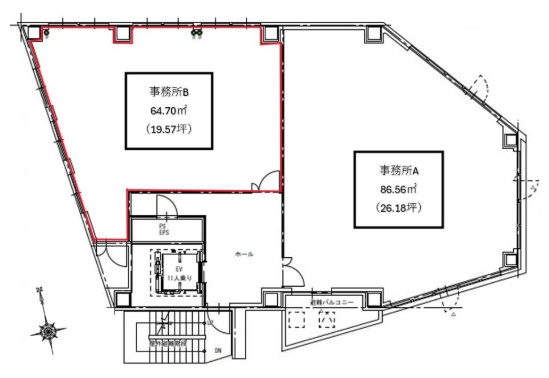 ＧＲＯＯＶＥ玉出駅前ＢＬＤＧ．の間取り