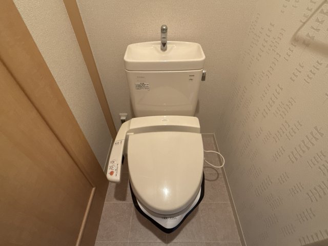 ヴィラーチェ砥堀Ｂ棟のトイレ