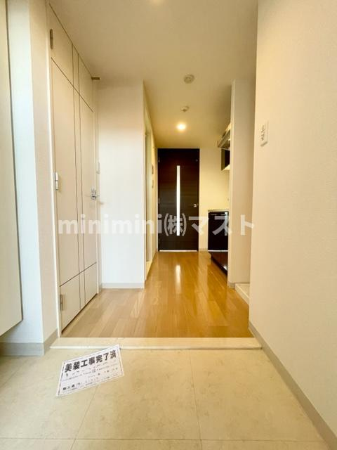 エスリード深江橋の玄関