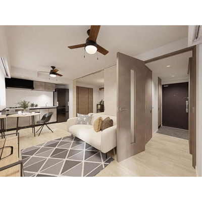 【居間・リビング】 | デュオフラッツ千歳船橋