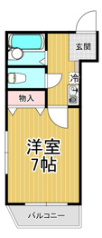エルロン２１の間取り