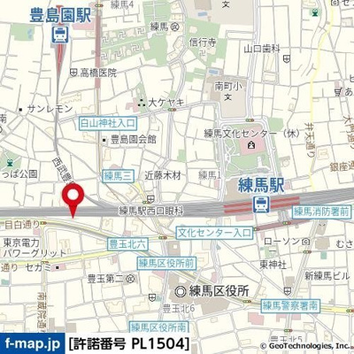 【地図】 | ＡｚａｌｅａＨｏｕｓｅ練馬