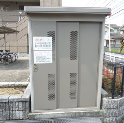 【その他共用部分】 | グレイスヴィラ | 敷地内ゴミ置き場