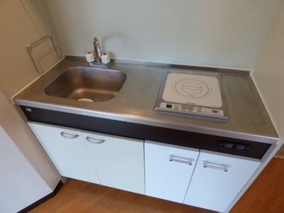 【キッチン】 | ＤＲホームズ大山 | 1口IHコンロ
