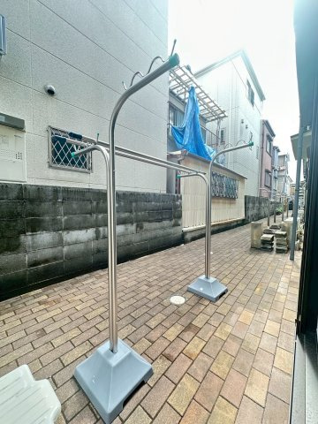 コーポホリデーインのバルコニー