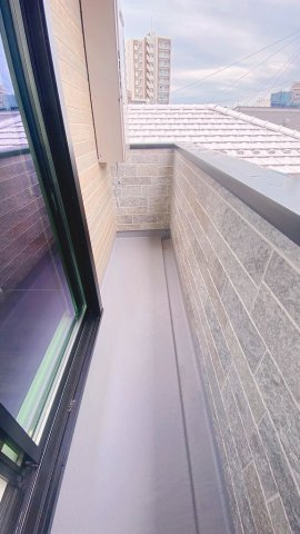 パインスコッチのバルコニー