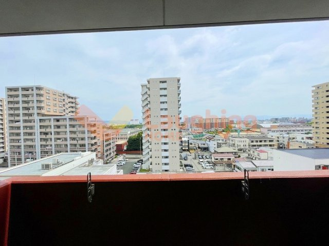 アヴァンティ久留米中央のバルコニー|陽当たり良好なバルコニーです