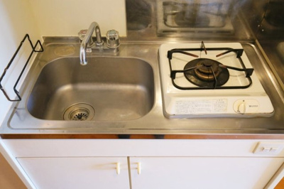 【キッチン】 | プレール芦花公園 | 1口ガスコンロ