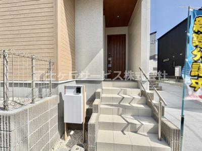 【エントランス】 | 豊橋市西高師町 新築一戸建て 1号棟 | エントランスです