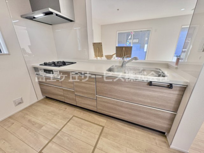 【キッチン】 | 豊橋市西高師町 新築一戸建て 1号棟 | キッチンでお料理をお楽しみください