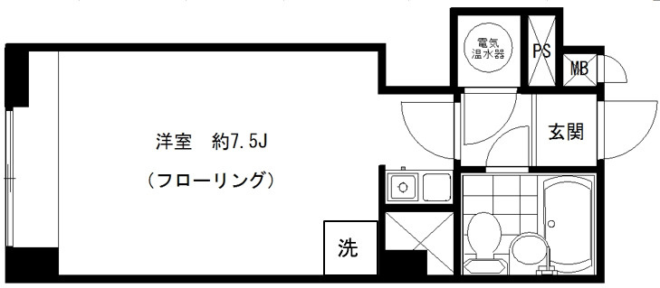 パシフィック乃木坂の間取り