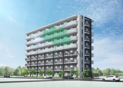 【外観】 | フラッツ東比恵 | 完成予定の外観写真です。