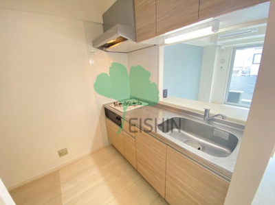 【キッチン】 | フラッツ東比恵 | シンプルな清潔感のあるキッチンです！