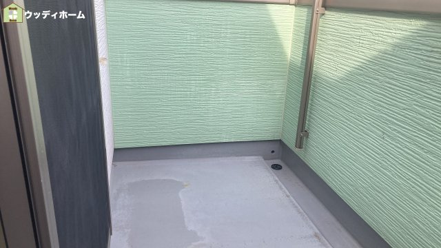 草加市谷塚仲町　中古一戸建てのバルコニー