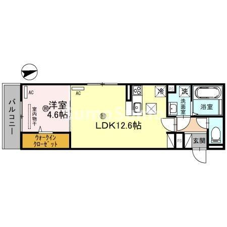 Habitation神戸の間取り