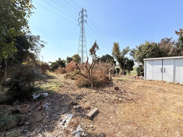 【畑付き】結城市大字結城中古住宅の庭