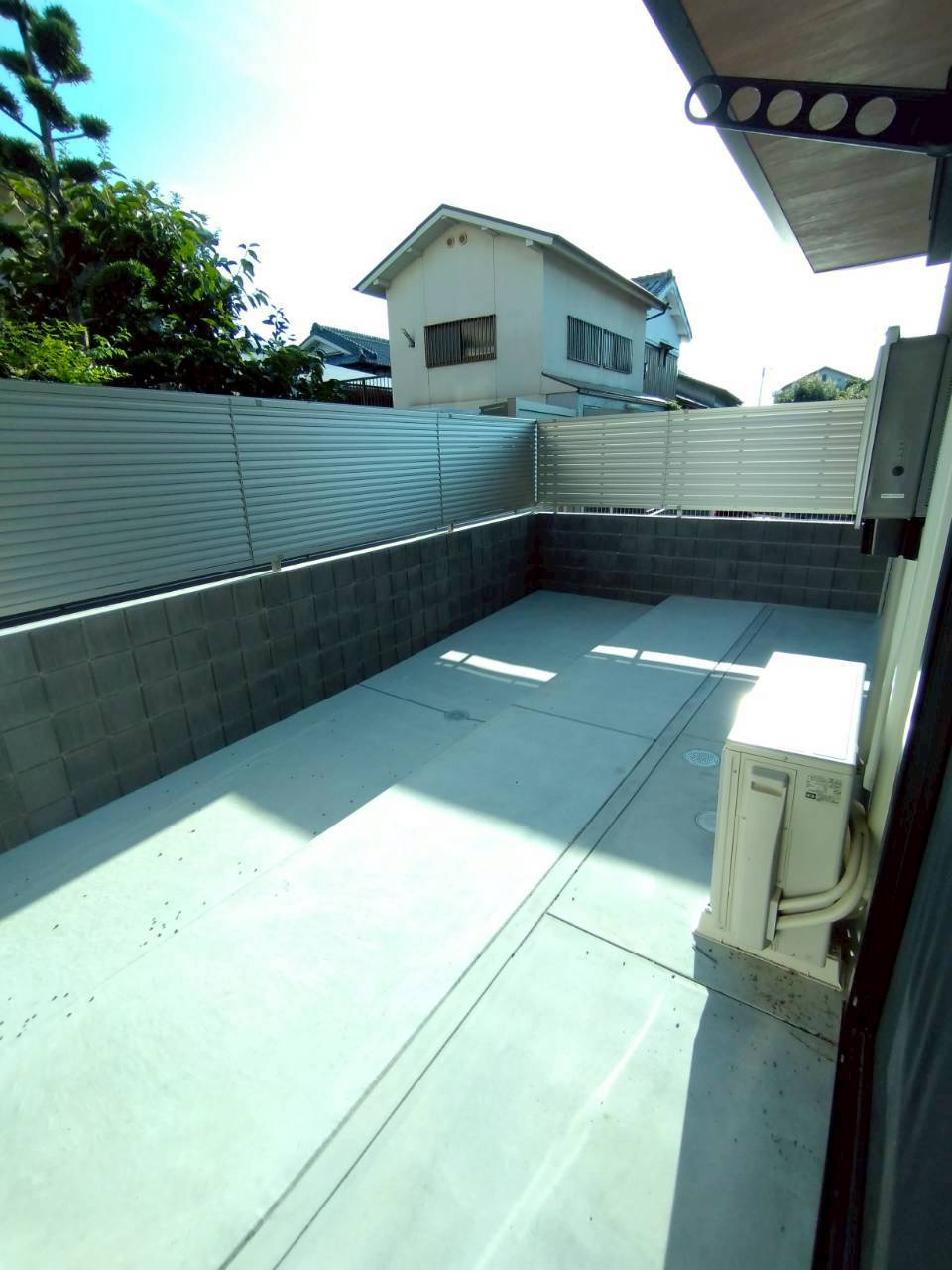 ノーブル　ヨスミのバルコニー