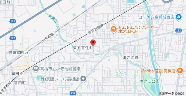 ノーブル　ヨスミの地図