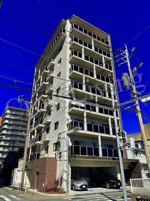 福岡市博多区比恵町の賃貸マンションの外観