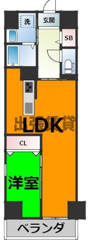 仲介手数料0円！！GRANDUKE正木の間取り