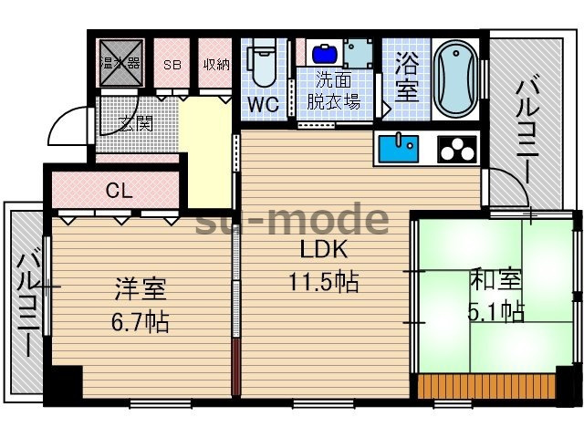 ルンガヴィータの間取り