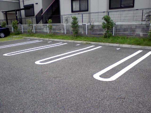 北六甲ヒルズの駐車場