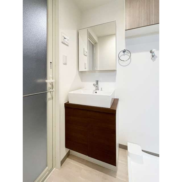 ミリアレジデンス広尾の独立洗面台