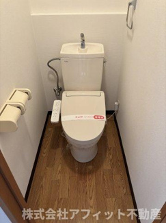 【トイレ】 | ミレニアム・ハイム1号館 | 温水洗浄暖房便座