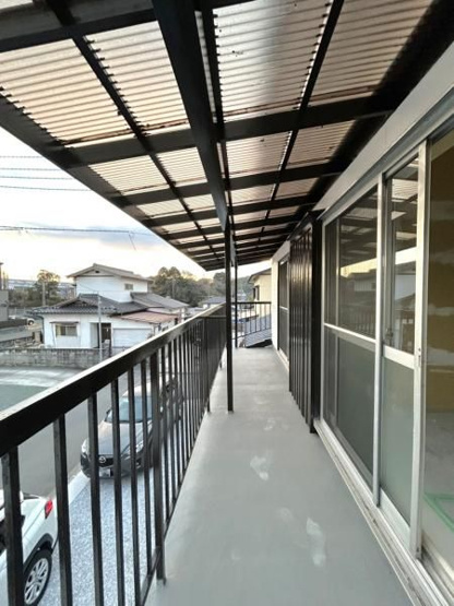 【バルコニー】 | 飯塚市柏の森 　中古一戸建☆仲介手数料無料☆
