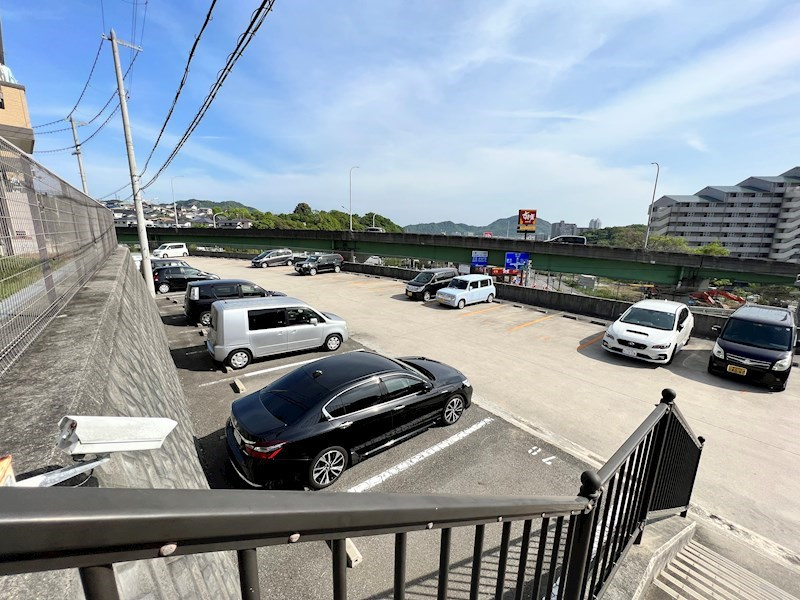 ガーデンコート車　A棟の外観