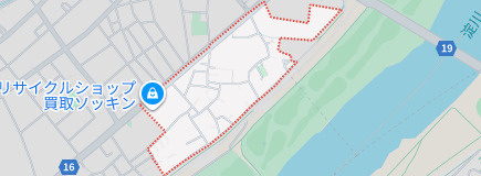 サンシャインⅡの地図