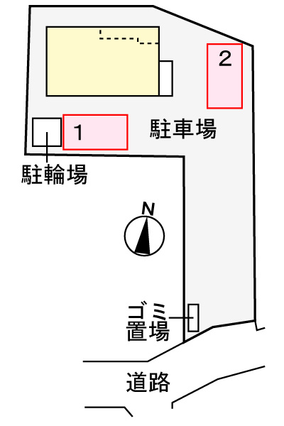 サンシャインⅡの区画図