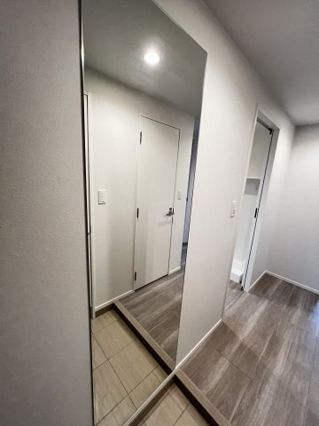 エンクレスト博多PARKSIDEの玄関