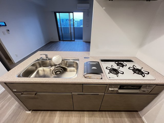 エンクレスト博多PARKSIDEのキッチン