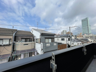 【展望】 | 阿倍野区阪南町戸建て貸家　眺望