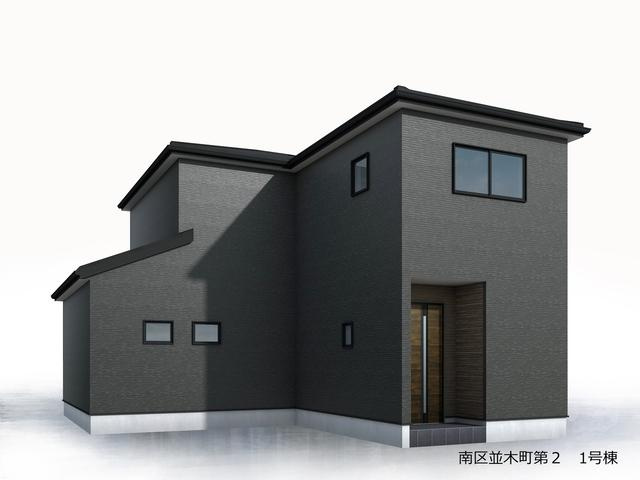 リーブルガーデン　岡山市南区並木町（第２）【仲介手数料無料】の外観パース