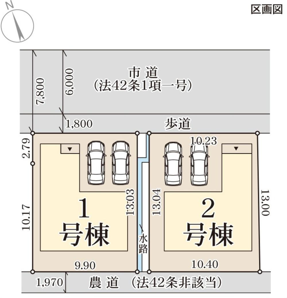 リーブルガーデン　岡山市南区並木町（第２）【仲介手数料無料】の区画図