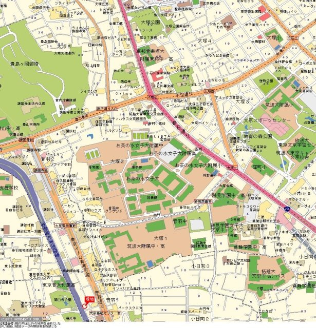 日神パレステージ音羽の地図