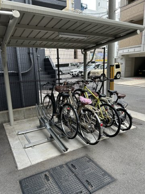【駐輪場】 | ラルステージ十日市 | 自転車置場使用料：200円/月