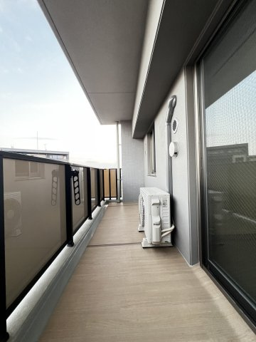 エンクレスト博多PARKSIDEのバルコニー