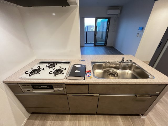 エンクレスト博多PARKSIDEのキッチン