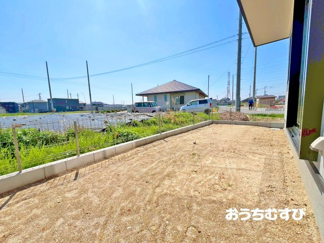 春日井市熊野桜佐区画整理(全2棟)の庭