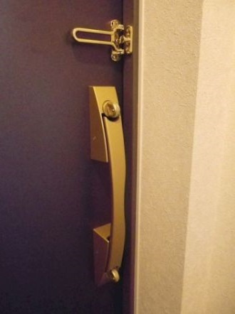 ルーブル野方伍番館のセキュリティ|ダブルロックで安全♪（同一仕様写真）