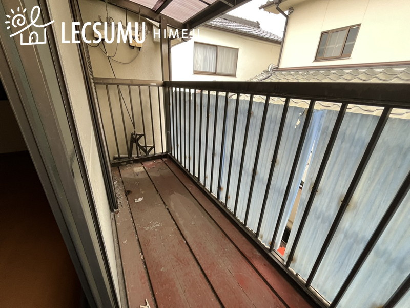 姫路市野里堀留町/中古戸建のバルコニー