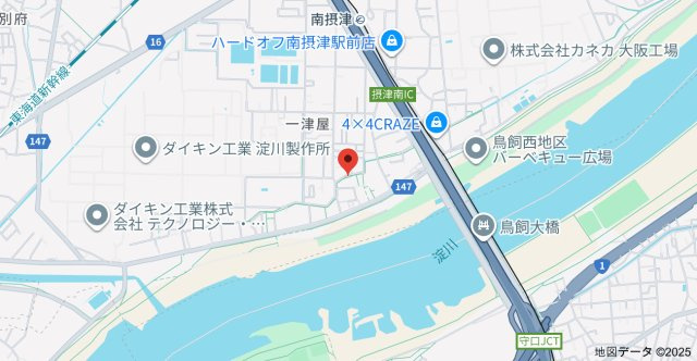 プレジェーネ一津屋の地図
