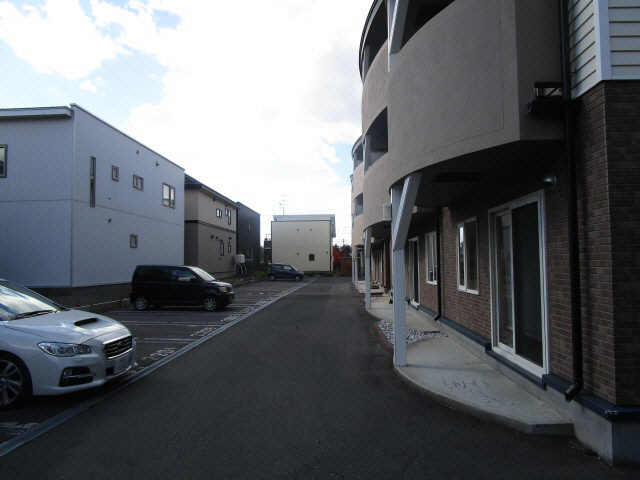 安ら木の駐車場