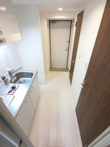 プリズム14番館の玄関