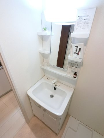 プリズム14番館の独立洗面台