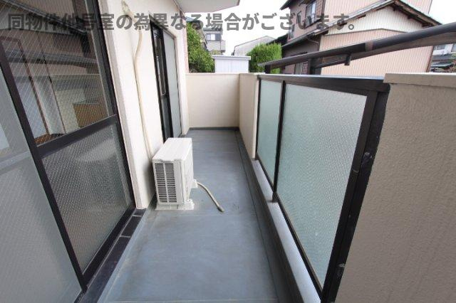 マンション桂のバルコニー