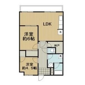 マンション桂の間取り